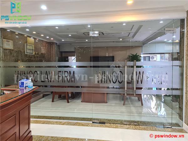 Hình ảnh Cửa đi bản lề sàn