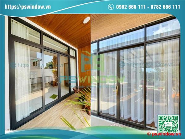 Hình ảnh Cửa đi lùa nhôm Maxpro
