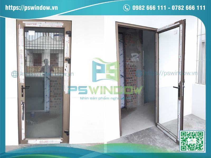 Cửa đi mở quay 1 cánh nhôm JMA