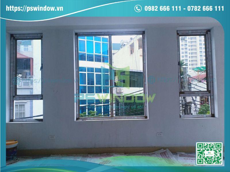 Cửa sổ mở quay nhôm cầu cách nhiệt