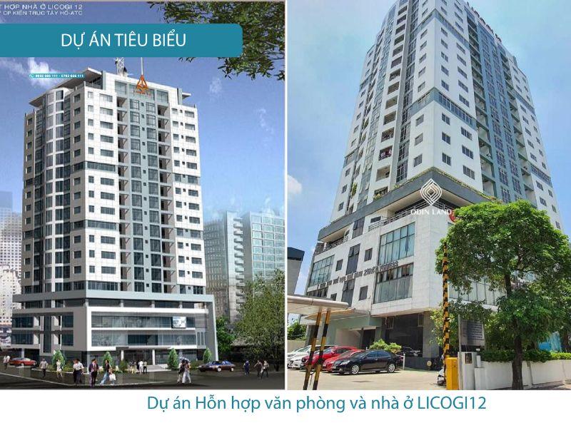 Dự án hỗn hợp văn phòng và nhà ở Licogi 2
