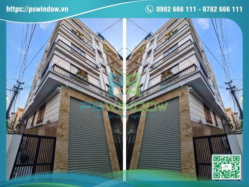 Hình ảnh tổng quan bên ngoài công trình