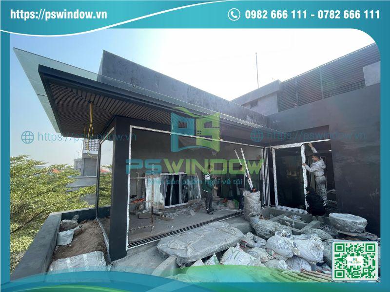 Hình ảnh Thi công cửa nhôm cao cấp Maxpro tại Tây Hồ uy tín giá tốt nhất