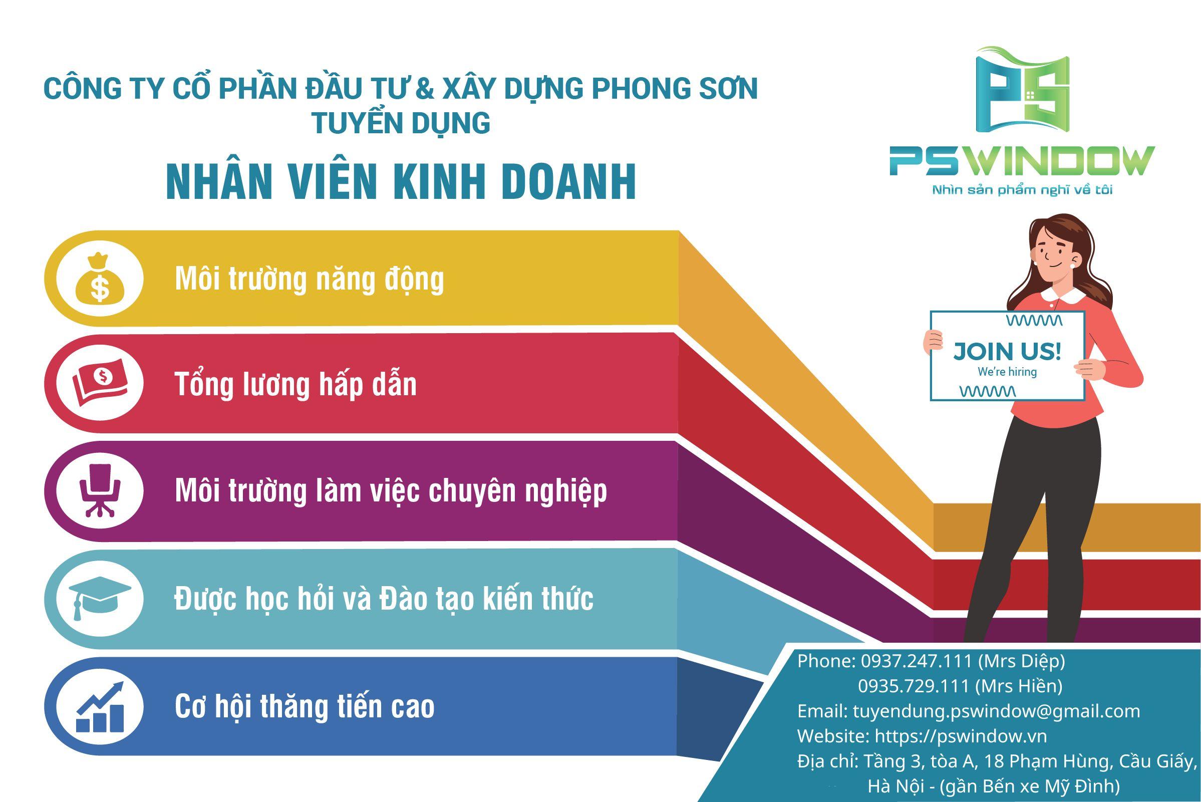 Hình ảnh Tuyển nhân viên kinh doanh nhôm kính thu nhập trên 30 triệu