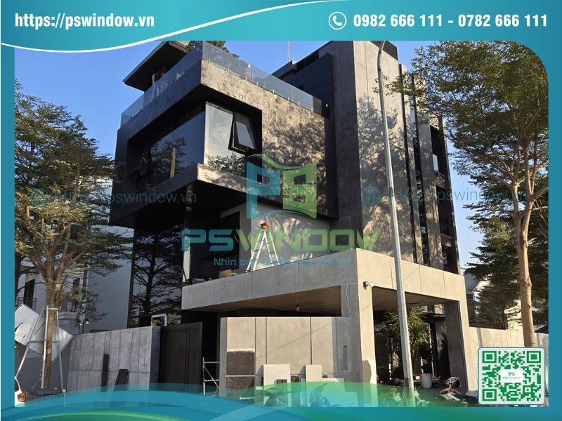 Hình ảnh Thi công cửa nhôm cao cấp Maxpro tại Tiền Phong, Mê Linh