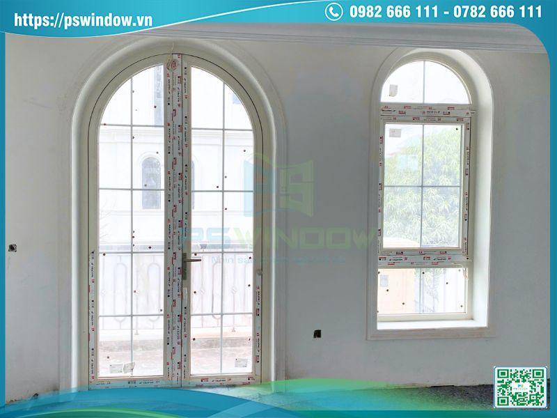 Cấu tạo cửa Maxpro uốn vòm