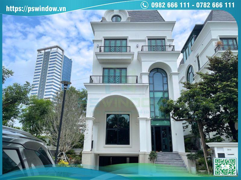 Công trình lắp đặt kết hợp cửa nhôm cầu và cửa nhôm không cầu cách nhiệt