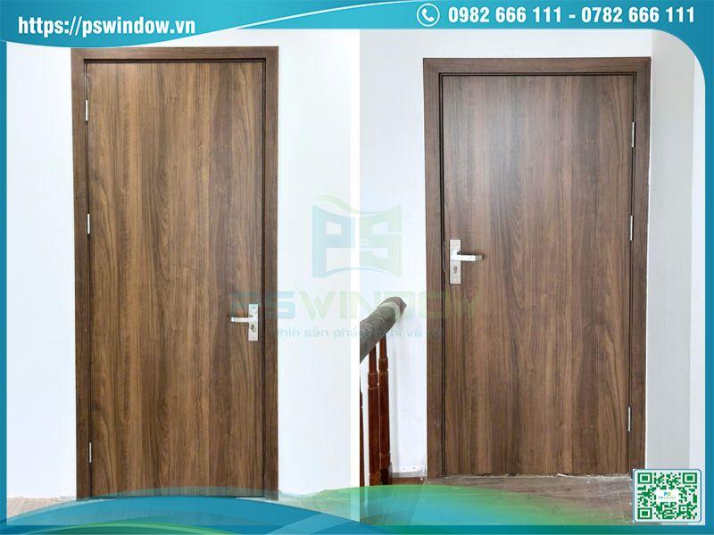 Cửa gỗ nhựa composite cho phòng ngủ