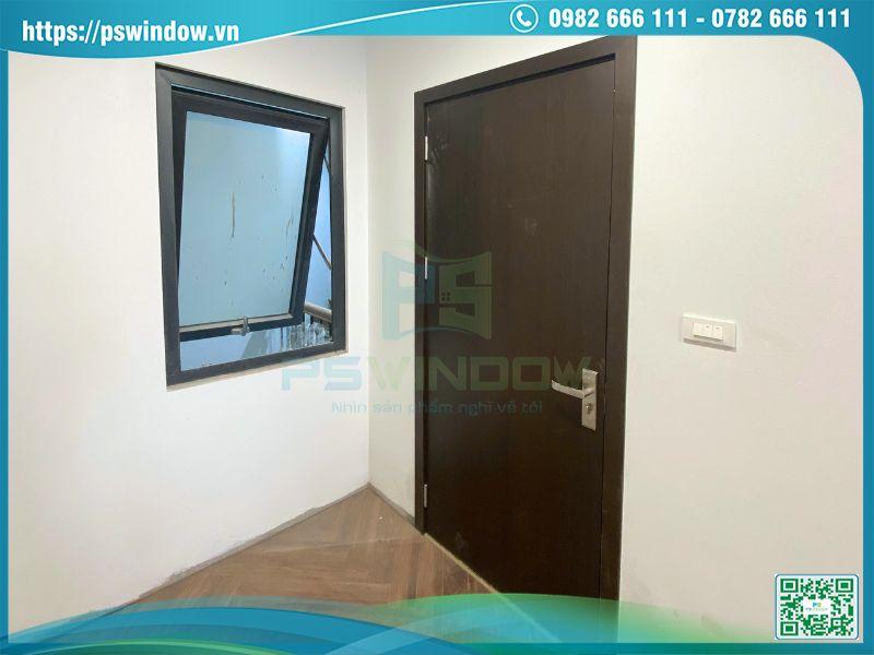 Cửa gỗ nhựa composite làm cửa phòng ngủ, cửa nhà tắm