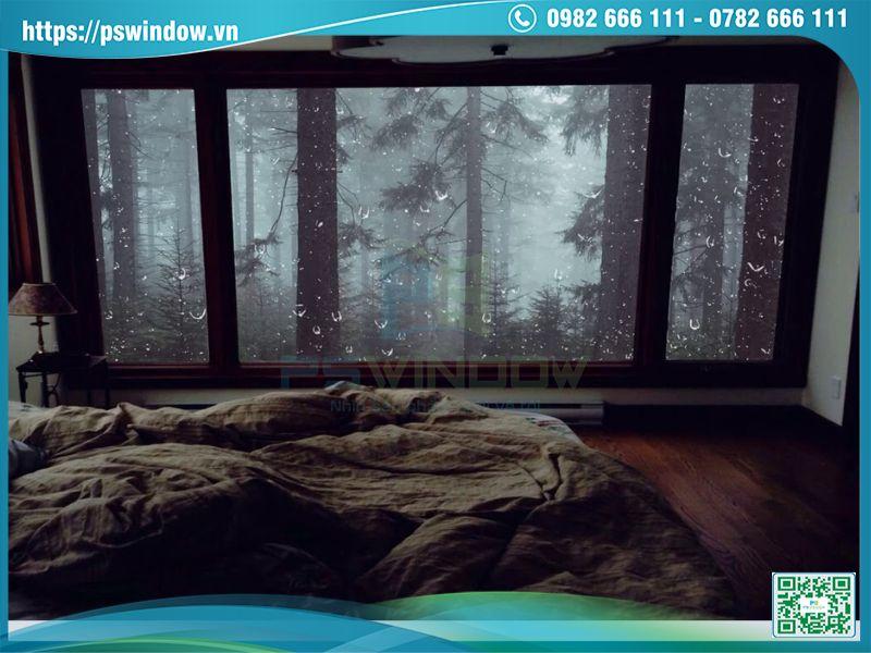 Cửa nhôm bền bỉ, an toàn trước mưa bão