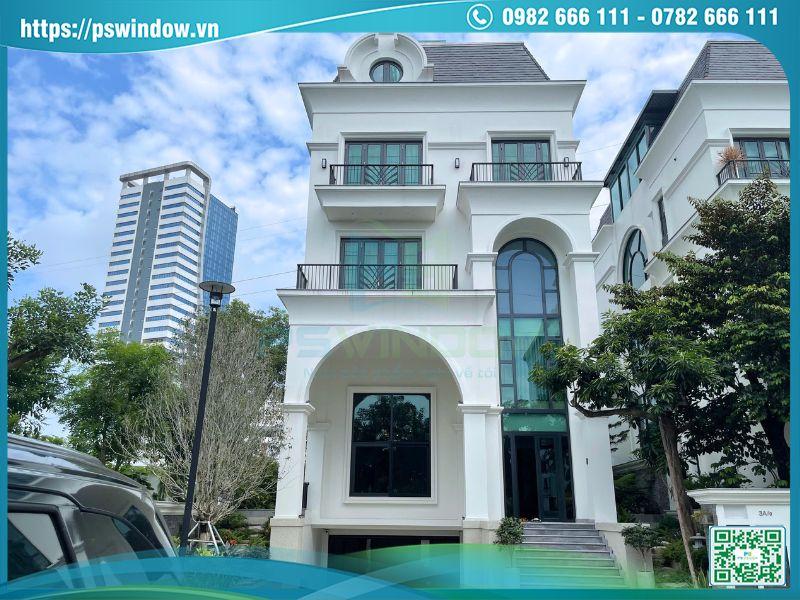 Cửa nhôm cao cấp cách nhiệt lắp đặt cho công trình hướng Tây