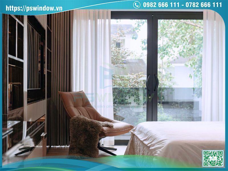 Cửa nhôm cao cấp phụ kiện Cmech Mỹ bền đẹp, an toàn tối ưu