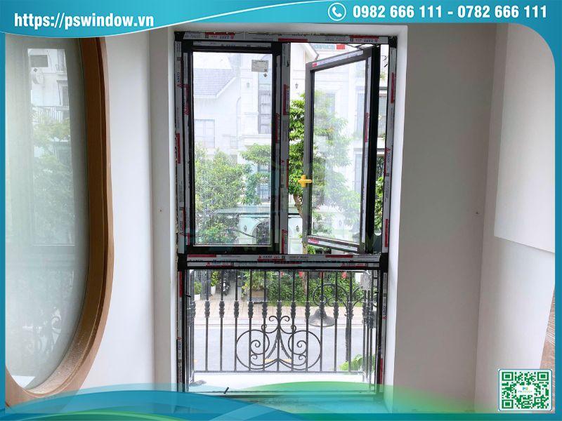 Cửa nhôm cầu bền bỉ, chống chịu mưa nắng