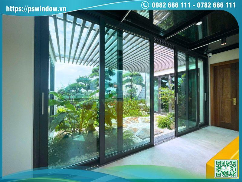 Cửa nhôm cầu bền bỉ, chống chịu thời tiết, cách âm cách nhiệt tối ưu