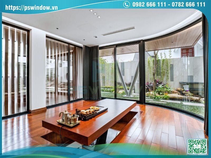 Cửa nhôm cầu Civro cách nhiệt tối ưu