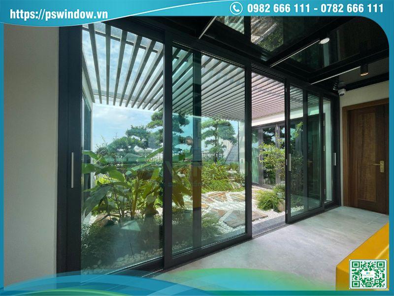 Cửa nhôm kính cao cấp cách nhiệt tối ưu cho nhà hướng Tây