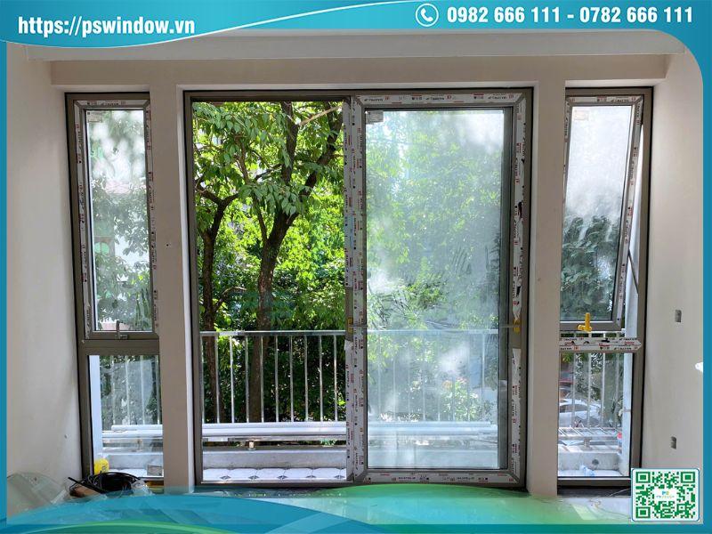 Cửa nhôm kính cho nhà hướng Tây sử dụng nhôm Maxpro và kính hộp cách nhiệt