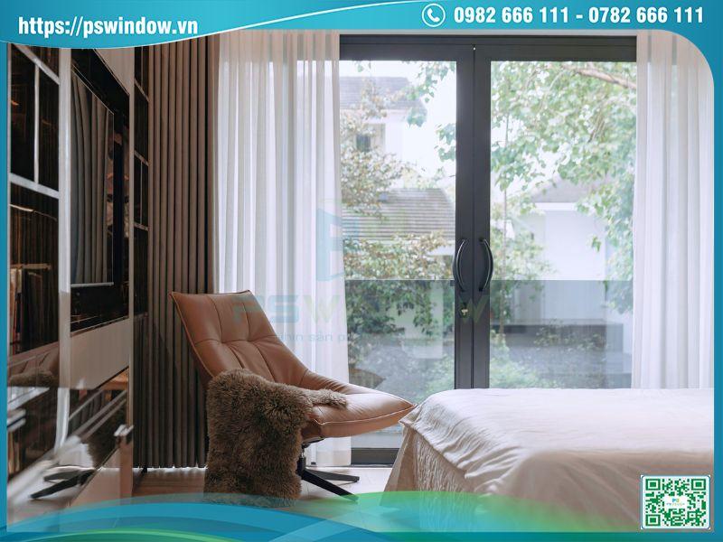 Cửa nhôm kính tận dụng ánh sáng tự nhiên và gió trời