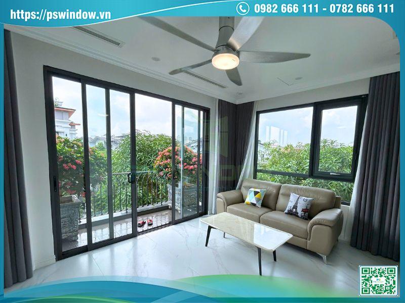 Cửa nhôm kính thiết kế hiện đại, đa dạng, tối ưu không gian ánh sáng