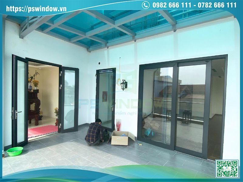 Cửa nhôm Rolan cao cấp phong cách châu Âu