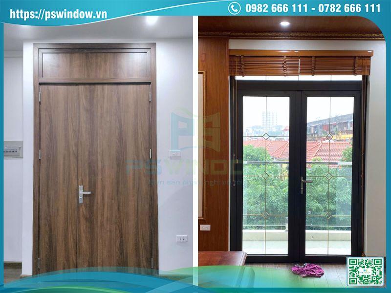 Cửa nhôm vs cửa gỗ nhựa composite