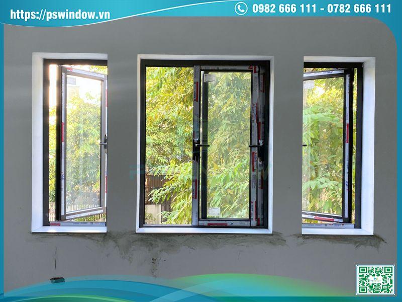 Cửa nhôm Xingfa kính hộp cách âm cách nhiệt