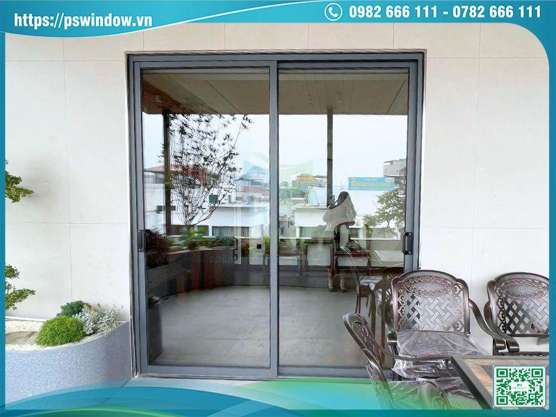 Cửa nhôm Xingfa nhập khẩu sử dụng kính hộp Low-e cao cấp