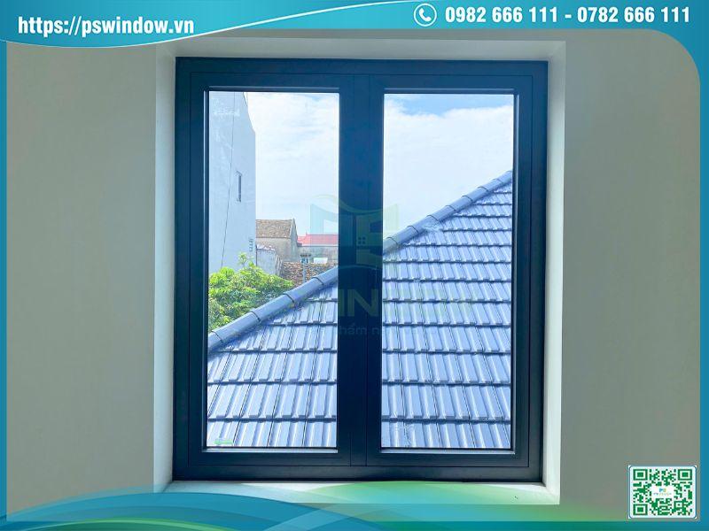 Cửa sổ Xingfa mở quay 2 cánh kính hộp