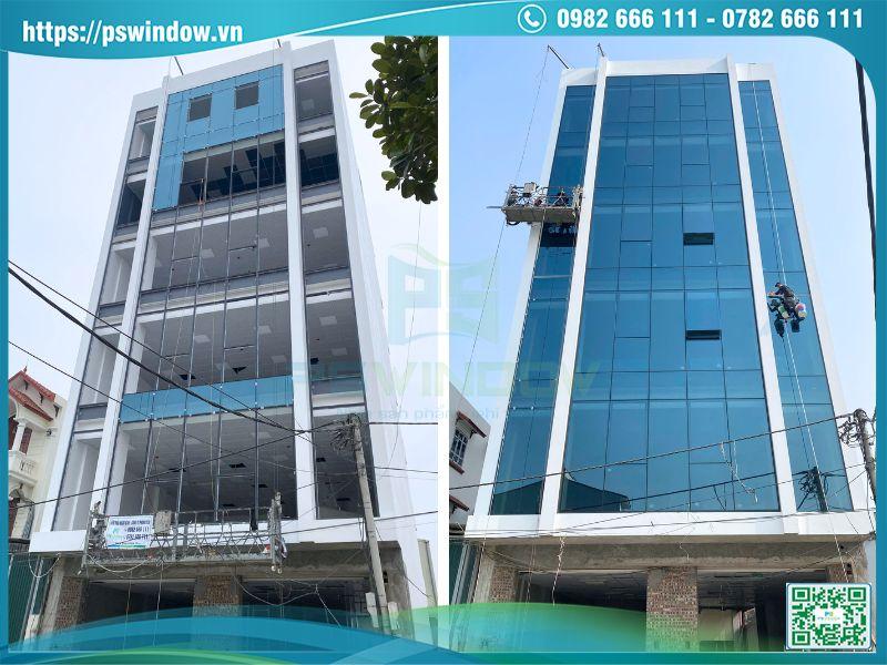 Mặt dựng giấu đố khung nhôm Xingfa nhập khẩu