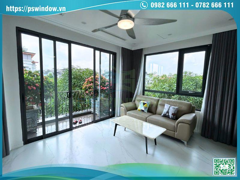 Mẫu cửa nhôm Xingfa đẹp hiện đại, tối ưu không gian