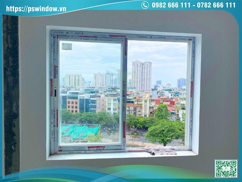 Mẫu cửa sổ lùa 2 cánh Xingfa màu trắng