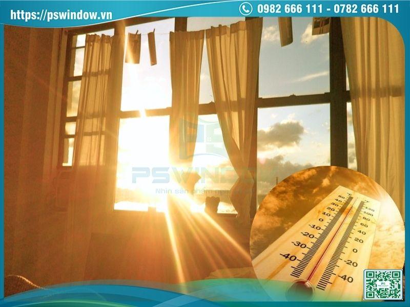 Nhà hướng Tây nắng nóng gay gắt vào buổi chiều