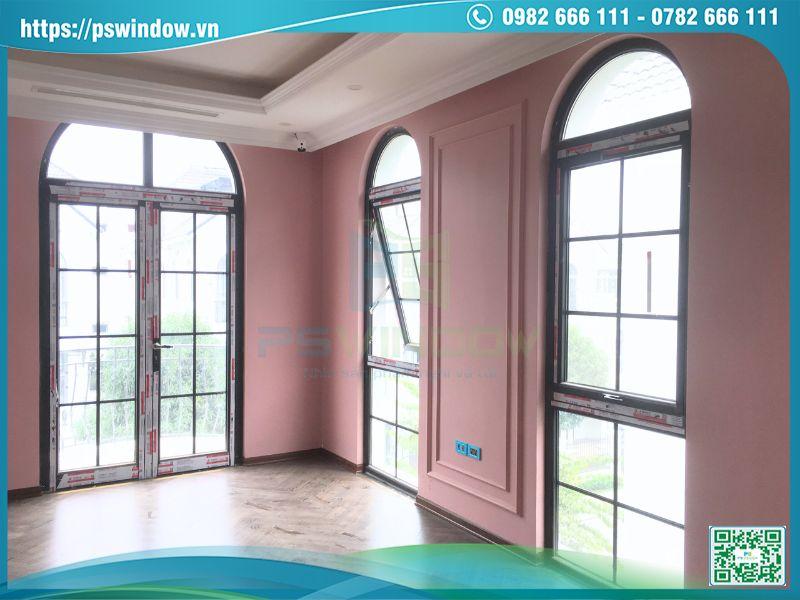 Pswindow lắp đặt cửa nhôm Xingfa cầu chính hãng, giá tốt