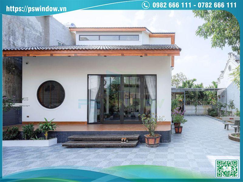 Pswindow thi công cửa nhôm nhà cấp 4 trọn gói uy tín, chất lượng