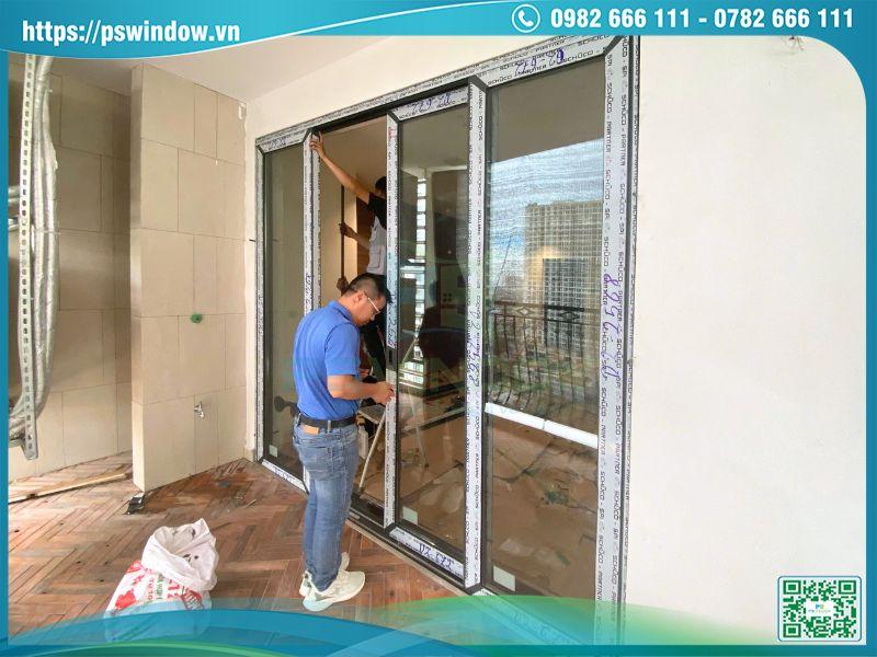 Pswindow thi công cửa nhôm Schuco chính hãng, giá tốt