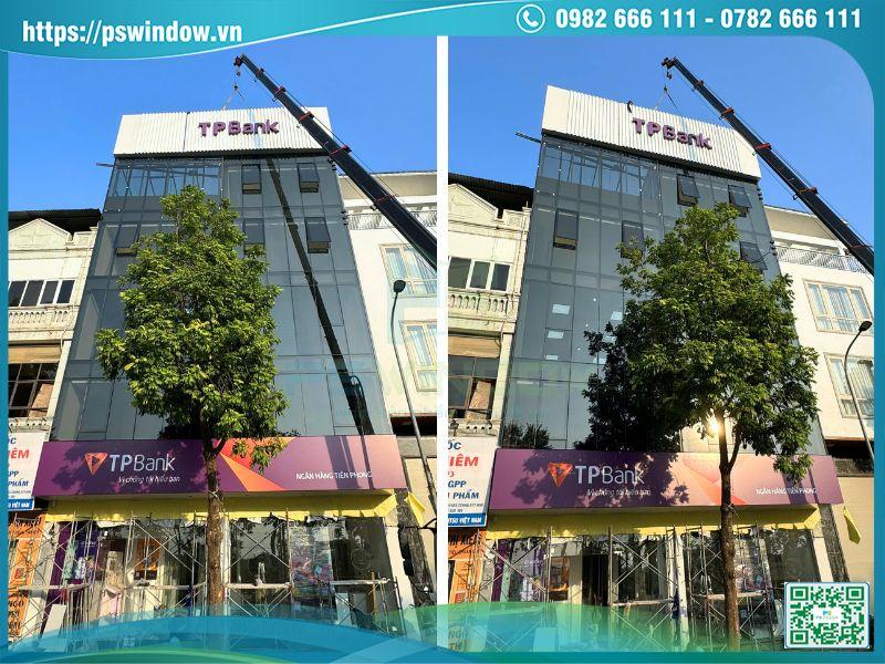 Thi công mặt dựng nhôm kính đòi hỏi kỹ thuật, tay nghề cao