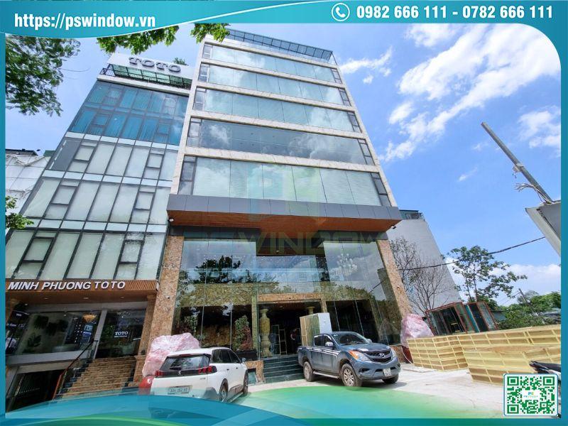 Vách kính mặt dựng bền bỉ, tuổi thọ cao