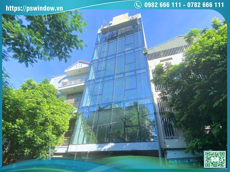 Vách kính mặt dựng tối ưu không gian, tầm nhìn và ánh sáng tự nhiên