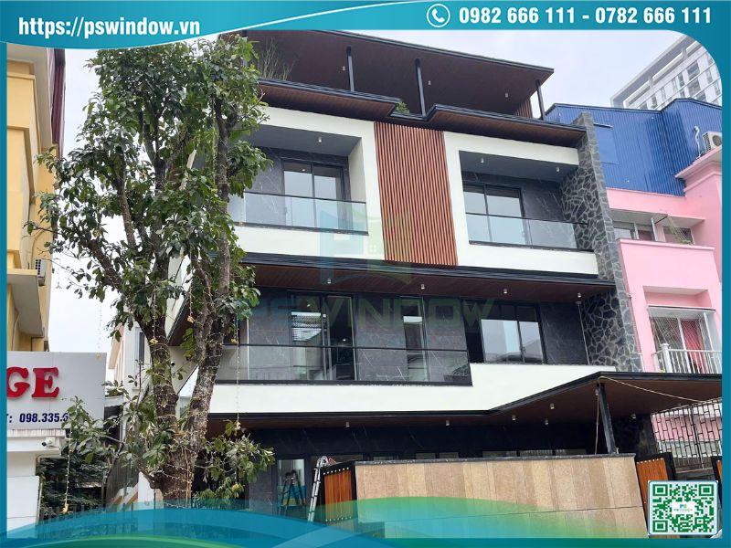 Công trình cửa Xingfa Pswindow thi công tại Ngoại giao đoàn