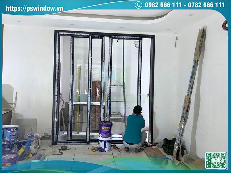 Công trình lắp đặt cửa nhôm Rolan kính hộp cao cấp