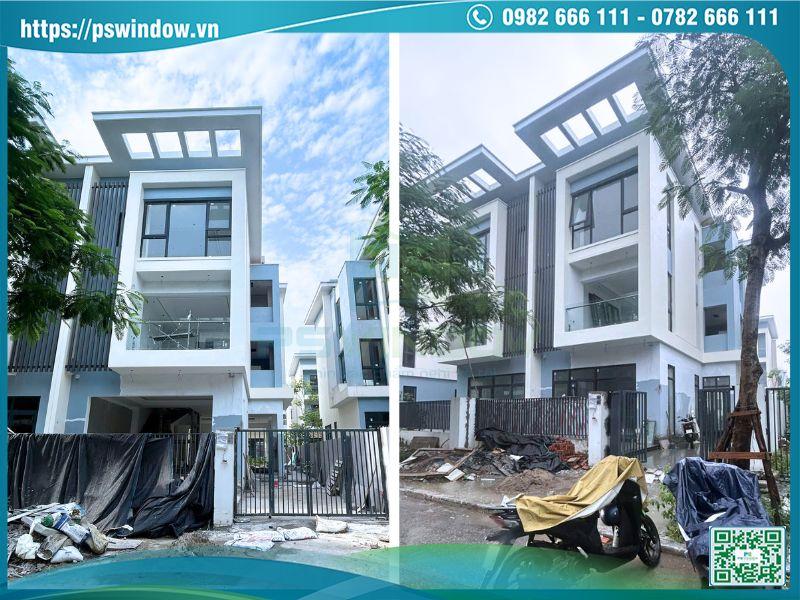 Công trình trước khi lắp cửa nhôm Rolan