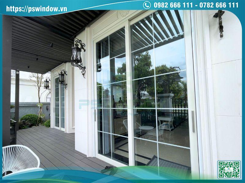 Cửa đi lùa nhôm Maxpro cao cấp