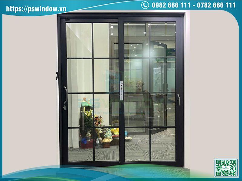 Cửa lùa bản nhỏ nhôm Rolan hệ RT80