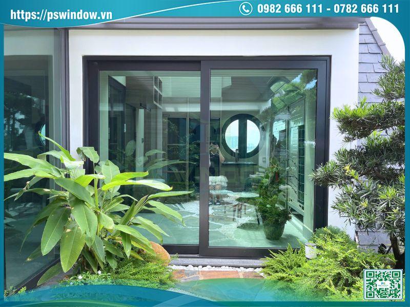 Cửa nhôm Soco 2 cánh hệ lùa 120