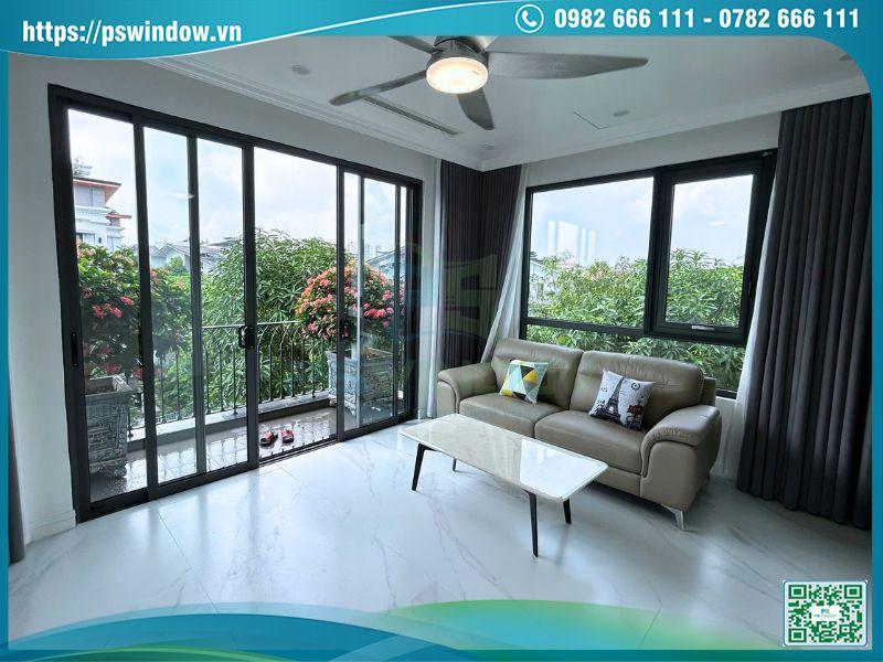 Cửa nhôm Xingfa bền đẹp thiết kế đa dạng, hiện đại