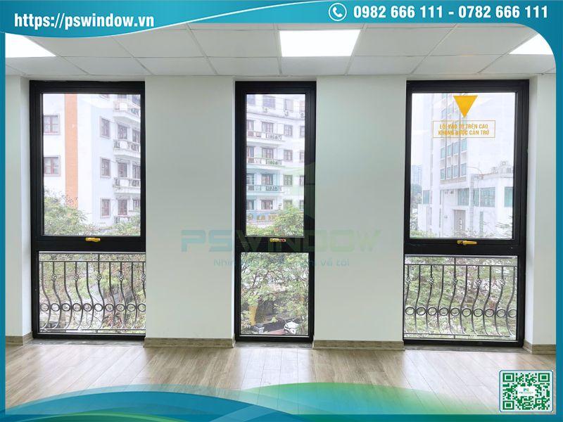 Cửa nhôm Xingfa màu xám đá cải tiến mới