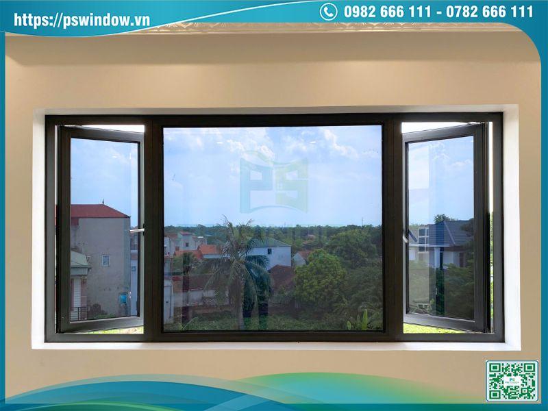 Cửa sổ phòng ngủ cách âm cách nhiệt, chống chói nắng