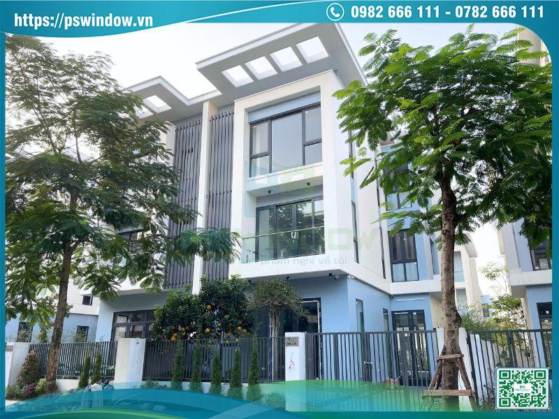 Hình ảnh Thi công cửa nhôm Rolan cho biệt thự An Quý Villa KĐT Dương Nội