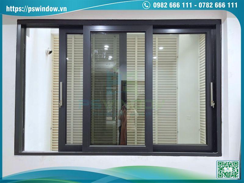 Mẫu cửa sổ lùa 2 cánh Rolan phụ kiện Cmech