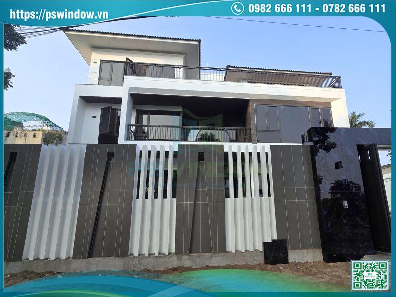 Pswindow lắp đặt cửa nhôm Maxpro cho nhà ở cao cấp